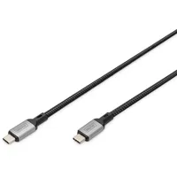 Digitus USB 4.0 Typ-C Kabel 3m AL-Geh. PP braid