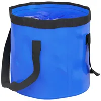 VidaXL Falteimer 2 Stk. Blau 30 L PVC -