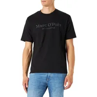 Marc O'Polo Herren B21222051230 T-Shirt, Schwarz XS