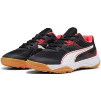 Puma SolarFLASH II Hallenschuhe Kinder 06 black/fire orchid/white/gum 34