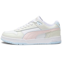 Puma Unisex RBD GAME LOW Low-Top Trainers, PUMA WHITE-FROSTY