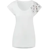 Beachtime Kurzarmshirt Damen creme Gr.48/50
