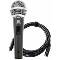 Pronomic DM-58 Vocal Mikrofon Set inkl. 5m XLR Kabel
