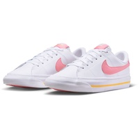 Nike Court Legacy Sneaker Jungen 118 white/coral chalk-laser orange