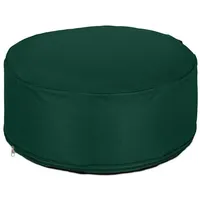 Relaxdays Hocker Aufblasbar Dunkelgrün