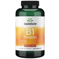 Swanson Vitamin B1 Thiamin 100 mg 250 Kapseln