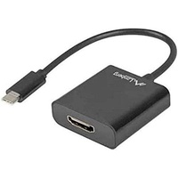 LANBERG USB-C 3.1, 15 cm), Data + Video Adapter,