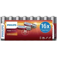 Philips Power Alkaline LR6P16F battery - 16 Stück -