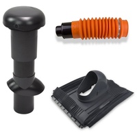 Klüber Klöber-Set13 Dachentlüftung DN100 Anthrazit Universal