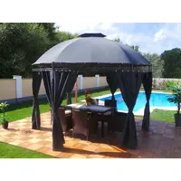 Swing&Harmonie Luxus Pavillon 3,5 x 3,5 m inkl. 4