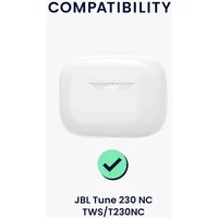 Kwmobile Hülle kompatibel mit JBL Tune 230 NC TWS