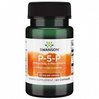 Swanson P-5-P (Pyridoxal-5-Phosphate) Coenzymated Vitamin B-6 20mg, 60 Kapseln
