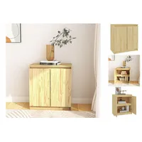 VidaXL Beistellschrank 60x36x65 cm Massivholz Kiefer