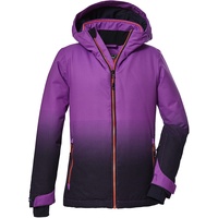 KILLTEC Mädchen Skijacke wasserdicht/Funktionsjacke mit Kapuze und Schneefang KSW