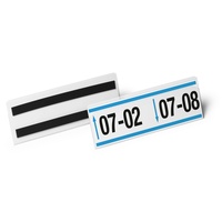 Durable Etikettentasche HARD COVER magnetisch 1/2 A5 quer, 10