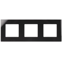Maclean Brackets Maclean MCE731B 3-Fach Glasrahmen Panel 228x86mm für