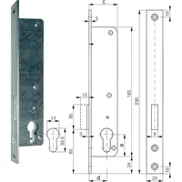 Roto Rohrrahmenschloss 877,