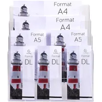 Exacompta 74258D Spender für mehrere Formate Office Kristall