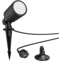 Hama Gartenleuchte WLAN Gartenstrahler Erdspieß, IP65, farbig, dimmbar