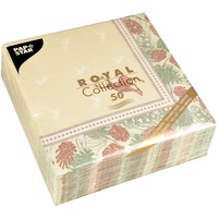 Papstar Papstar, 50 Servietten "ROYAL Collection" 1/4-Falz 40 cm