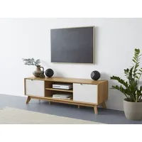 Otto home Lowboard OTTO HOME "Pandrup", weiß (eiche, weiß),