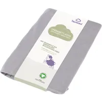 Träumeland "Spannbetttuch", grau (anthrazit), B:70cm L:140cm, Jersey, Obermaterial: 100%