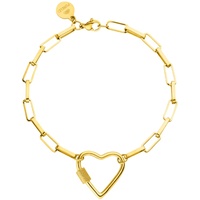 Purelei Armband Palekana Heart mit eckigen Gliedern und Herzform