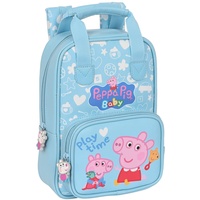 Peppa Pig Kinderrucksack Peppa Pig Baby Hellblau 20 x