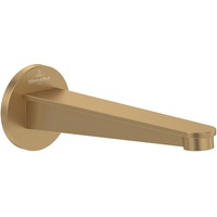 Villeroy & Boch V&B Badewannenauslauf Conum Wandmontage, brushed gold