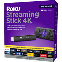 Roku Streaming Stick 4K | 4K/HDR/Dolby Vision Streaming Media