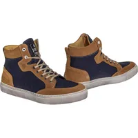 Helstons Kobe Motorradschuhe Motorradstiefel blau|gelb 44