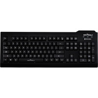 Seal Shield Silver Seal Waterproof Keyboard, schwarz, USB, DE