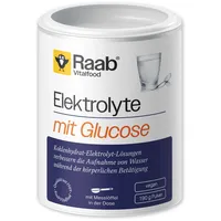Raab Vitalfood Elektrolyte mit Glucose, 190g, vegan, gut dosierbar,