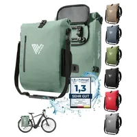 MIVELO Fahrradtasche Rucksack wasserdicht 20L) "PRIMUS" - Mint -