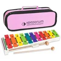 Sonor BWG Boomwhackers Glockenspiel mit Tasche Pink (Deutsch)
