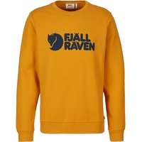 Fjällräven Logo Pullover - Mustard Yellow - S
