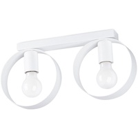 Sollux Lighting TITRAN 2 2 E27 Stahl weiß