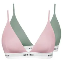 NUR DIE Damen Soft-BH Sportiv 2er Pack