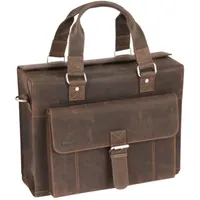 Kalahari KAAMA L-27 Pilotenkoffer, Leder braun