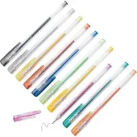 Folia Glitter Gelschreiber-Set transparent 1,0 mm, Schreibfarbe: farbsortiert, 10