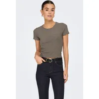 Only Rundhalsshirt ONLEMMA S/S SHORT TOP NOOS JRS Rundhals,