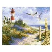 Schipper 609130884 - Malen nach Zahlen Sylt, Dünenlandschaft mit