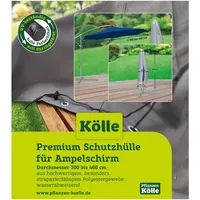 Pflanzen Kölle Premium Schutzhülle für Ampelschirm Gestell gebogen