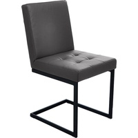 K+W Komfort & Wohnen Freischwinger Leder braun