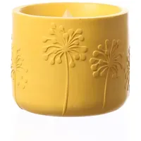MARELIDA LED Solar Windlicht Pusteblume Kunststoff H: 8,0 cm