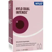 URSAPHARM Arzneimittel Hylo Dual Intense Augentropfen 2 x 10