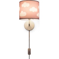 Paco Home Wandleuchte Mond Sterne E14 Mit Stecker weiß