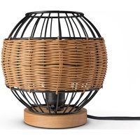 Paco Home Tischleuchte Boho Käfig Lampe Nachttischlampe Metall E27