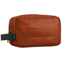LEONHARD HEYDEN Kulturbeutel Hamburg Washbag Cognac