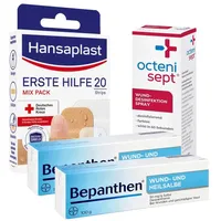  Wundversorgungs-Set mit 2x100g Bepanthen Wund- und Heilsalbe